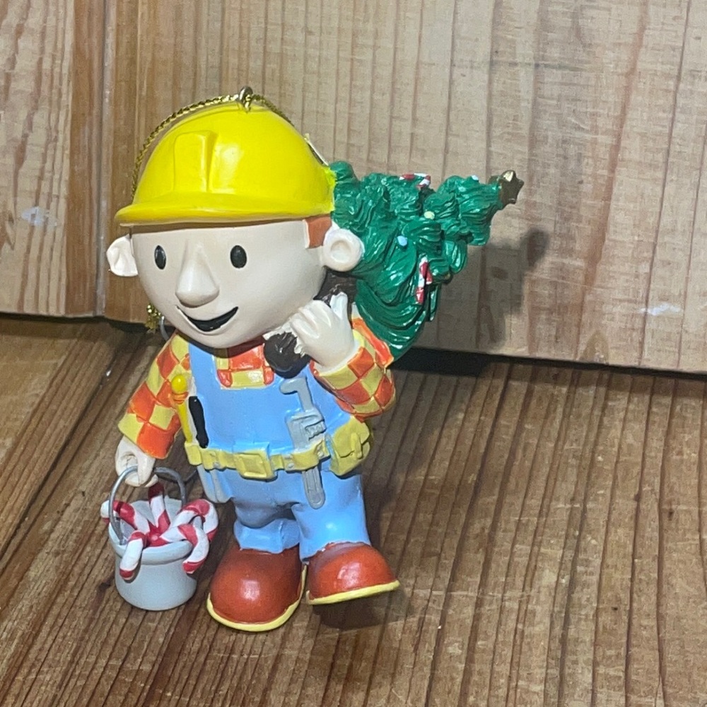 2002  Bob The Builder Ornament With Box !